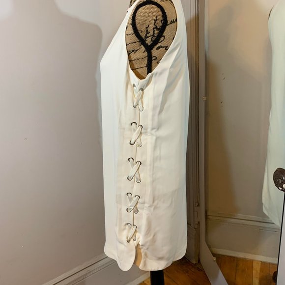 Parker Riviera Side Lace Up Sleeveless Dress - Picture 3 of 9